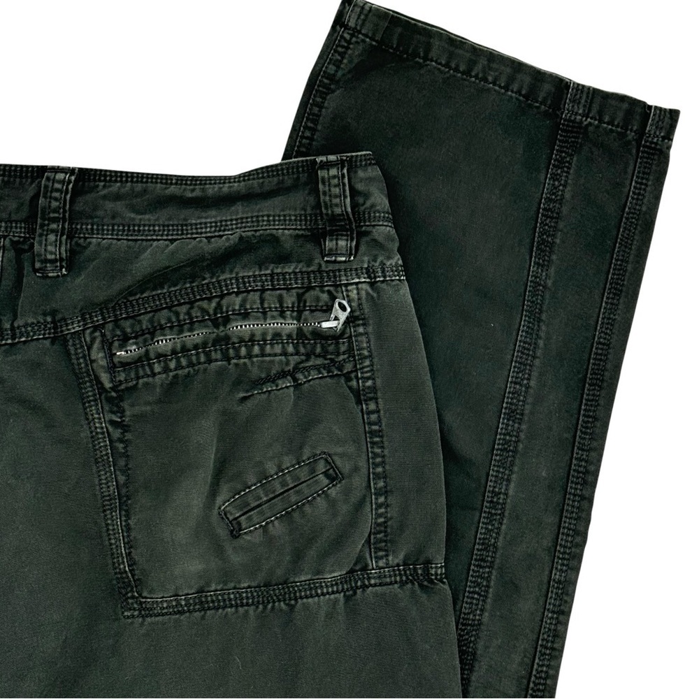 Men's Utility Pants Faded Black Tactical Straight Leg Cool Accents | 36” x 33” - Picture 11 of 13